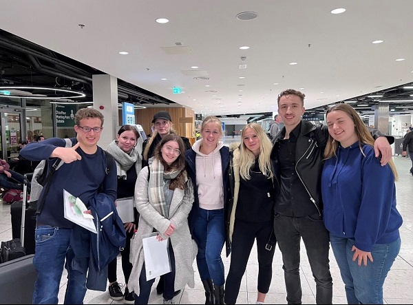 Schülerinnen und Schüler der Berufsschule